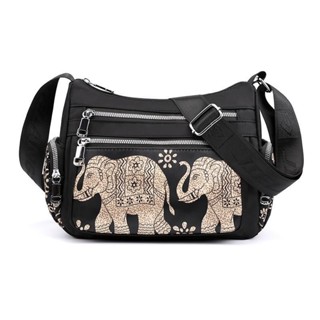 Chibao Elephant Bag Original 8896 zigzag ndayak Leaf Elephant motif