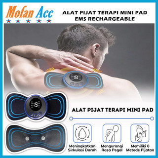 Alat Pijat Terapi Mini Pad EMS /Massager Stick Patch / Relaksasi Pemijat Pinggang Leher - MOFAN ACC