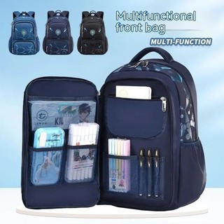 DIXI - Tas Sekolah Anak Laki-laki SD SMP SMA / Tas Ransel Anti Air Model Kulkas/ School Bag Backpack Waterproof IMPORT