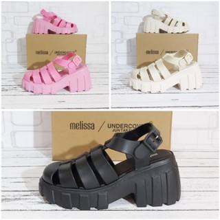 Melissa Megan Wedges รองเท้าแตะ สําหรับผู้หญิง