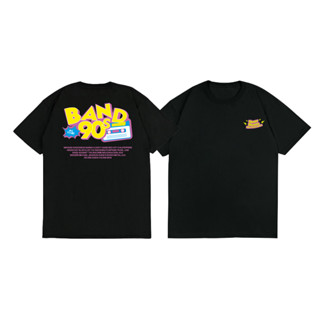 เสื้อยืด พิมพ์ลาย Band 90S สําหรับผู้ชาย และผู้หญิง