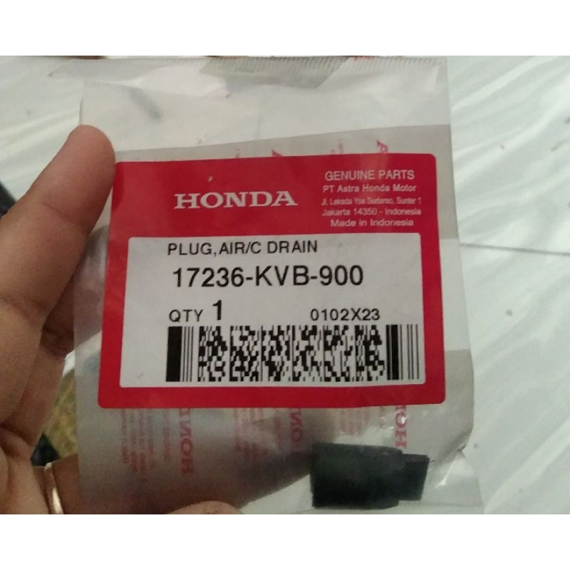 17236 ยางKVB 900 ปลั๊กกรองอากาศ A/C ท่อระบายน้ําตีคาร์บูเรเตอร์, Beat pop, Beat sporty esp, Beat FI,