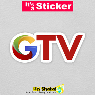 สติกเกอร์ไวนิล Heishaka GTV กันน้ํา สําหรับติดตกแต่งทีวี