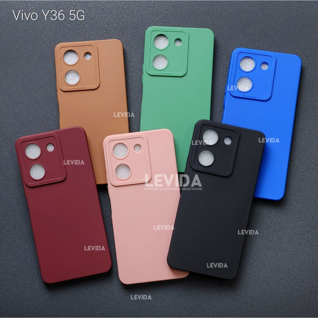 Softcase Vivo Y27s Vivo Y27 5G Vivo Y36 5g Vivo Y36 4g เคส Macaron Pro กล้อง Vivo Y27s Vivo Y36 5g V
