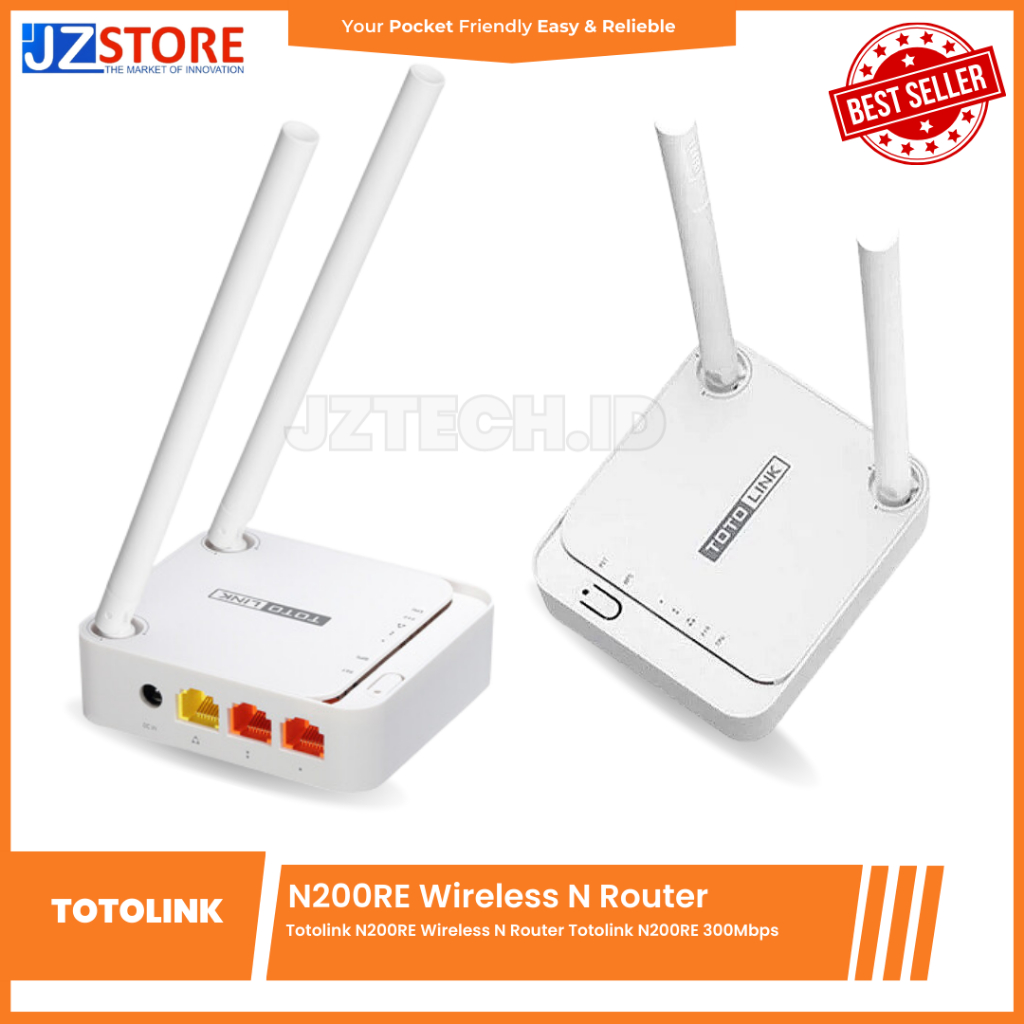 Totolink N200RE Wireless N เราเตอร์ Totolink N200RE 300Mbps