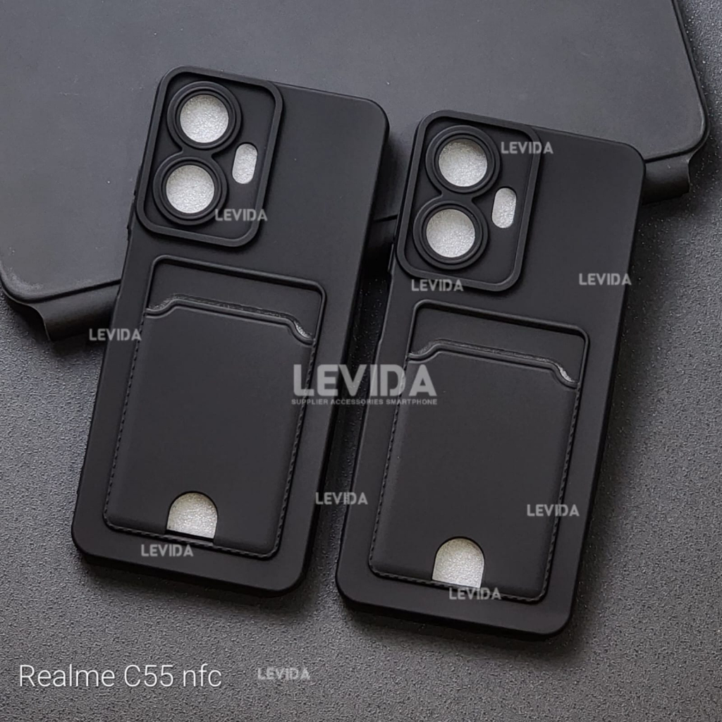 Realme C55 Nfc Case Pro Camera Card Case Card Slot Case Realme C55 Nfc