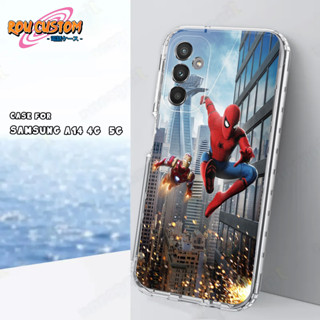 [SPIDERMAN Motif] เคสโทรศัพท์มือถือแบบแข็ง หรูหรา สําหรับ SAMSUNG A14 A14 5G A14 A14 5G A14 A14 5G Hp A14 A14 5G เคส -