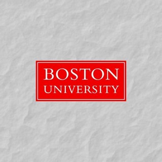 สติกเกอร์ ลาย Boston UNIVERSITY กันน้ํา