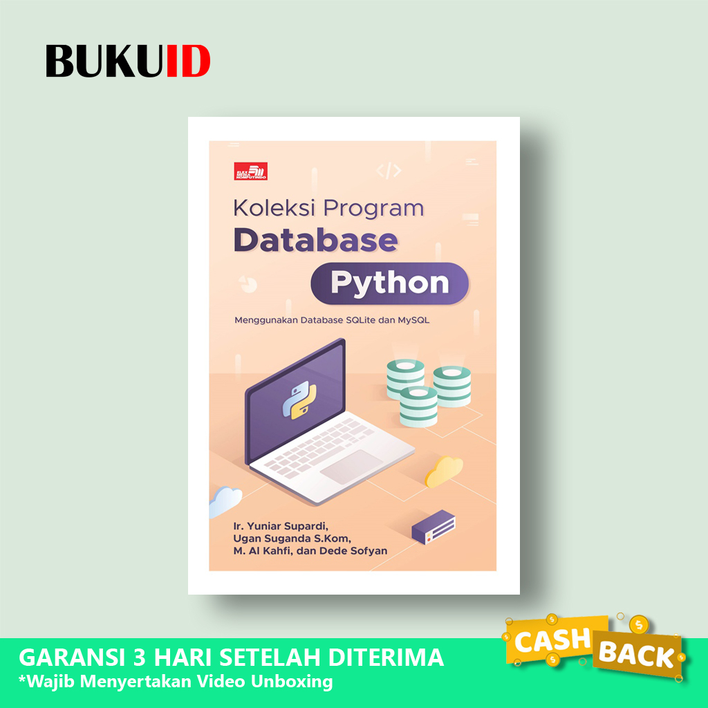 หนังสือคอลเลกชันโปรแกรม Database Python ใช้ฐานข้อมูล SQLite และ MySQL