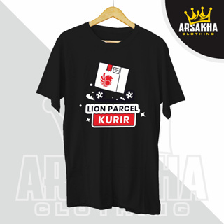 เสื้อยืด พิมพ์ลายสิงโต พัสดุ Courier Road Package Distro - Arsakha