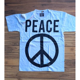 เสื้อยืด Kaos PEACE baju ขนาดใหญ่