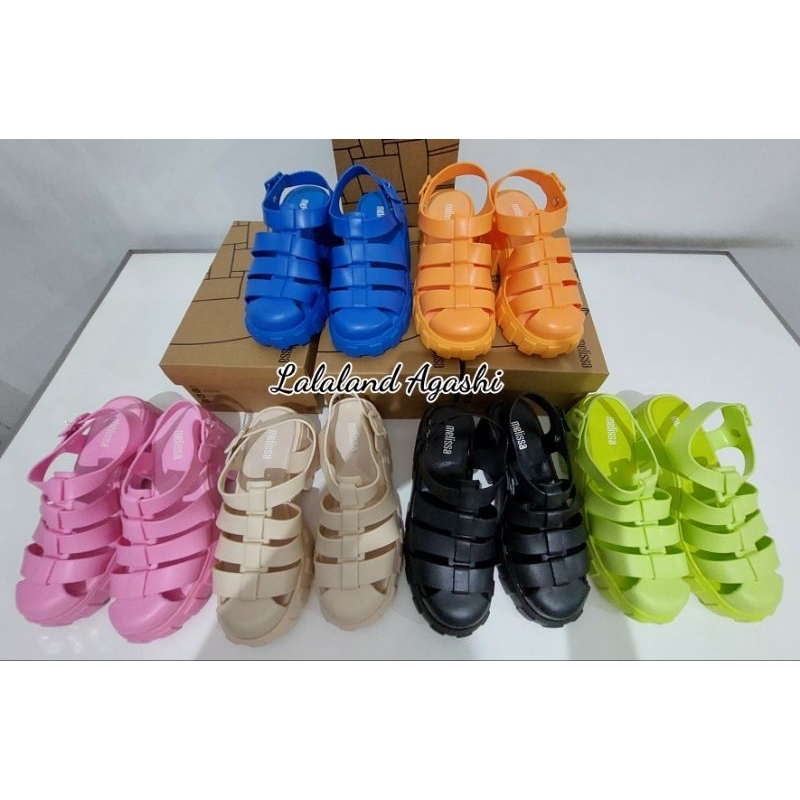 Melissa platform megan Ad รองเท้า/รองเท้าแตะ Melissa/รองเท้าเยลลี่