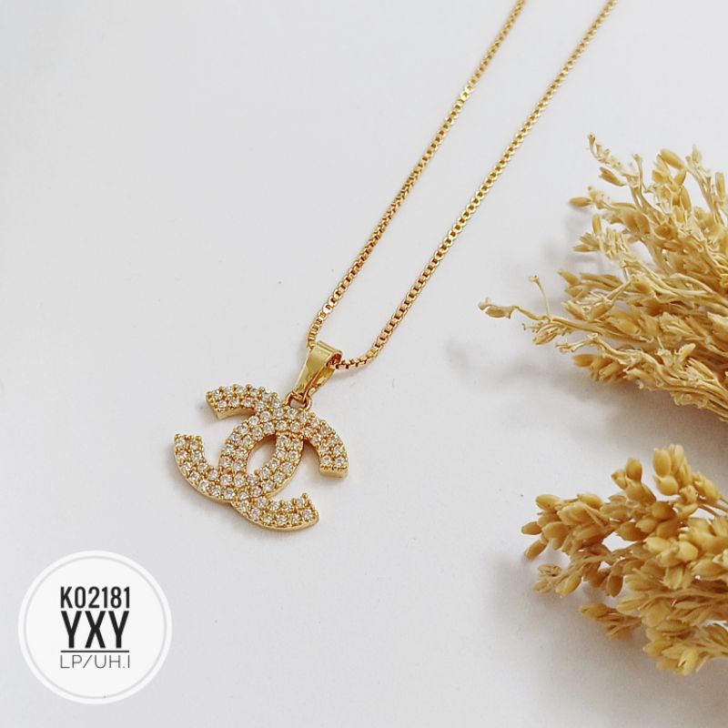 Yaxiya cnl สร้อยคอทอง K02181