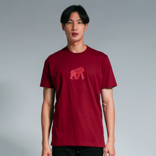 เสื้อยืดแขนสั้น พิมพ์ลาย House of Smith Gorz Maroon 2 สําหรับผู้ชาย