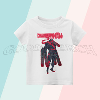 เสื้อยืด พิมพ์ลายอนิเมะ Denji DEVIL CHAINSAW MAN สําหรับเด็ก