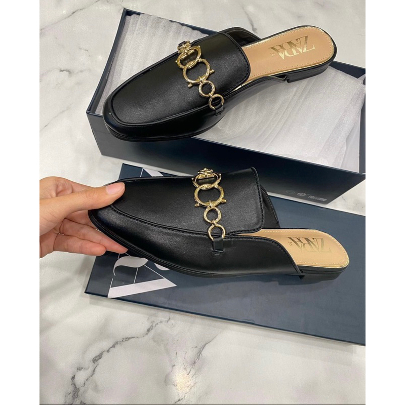 Zara LOAFERS MULE LOAFERS -วิโรโซ