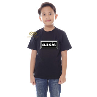 เสื้อยืด พิมพ์ลายวงดนตรี OASIS สําหรับเด็ก อายุ 1-12 ปี