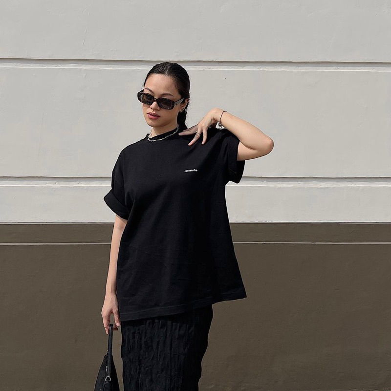 Casual ONFIRE - เสื้อยืดธรรมดาแขนสั้นทรงออริจินัล Unisex Heavyweight