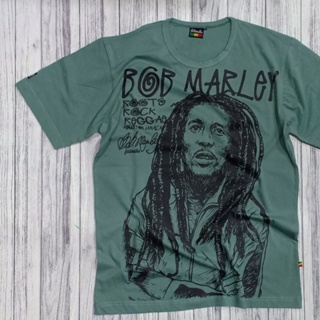 Jatimaika เสื้อยืดลําลอง แขนสั้น พิมพ์ลาย bob marley reggae Music Dreadlocks ขนาดใหญ่ สําหรับผู้ชาย