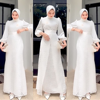 วิดีโอจริง !!! Ly2304 เสื้อคลุมผ้ามุสลิม ไซซ์ M - XL 6 สี AC ขนาดใหญ่ สําหรับชาวมุสลิม