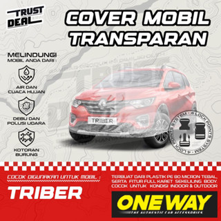 Renault TRIBER ผ้าคลุมรถยนต์ พลาสติกใส กันน้ํา แบบหนา