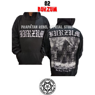 Burzum เสื้อกันหนาว เสื้อฮู้ดดี้ แบบสวมหัว ร็อคพังก์ เพลง PRAPATAN REBEL