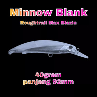 Bblank LURE MINNOW MINOW SINKING ROUGHTRAIL MAX BLAZIN 40 กรัม