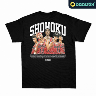 Bearstix - เสื้อยืด ลายการ์ตูนอนิเมะ Shohoku High School Kaos Slam Dunk สไตล์สตรีท