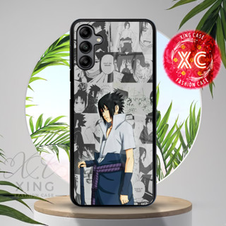 |An07| เคสกระจกเงา สําหรับ HP SAMSUNG A04S A13 A14 4G 5G | ขอเคส HP เคสแข็ง นิ่ม ปรับแต่งได้ | เคสโทรศัพท์มือถือ ลายการ์ตูนนารูโตะ MOTIF SASUKE UCHIHA คุณภาพสูง