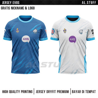 เสื้อกีฬาแขนสั้น ลายทีม Jersey Evos Season 12th 2023/2024 พรีเมี่ยม