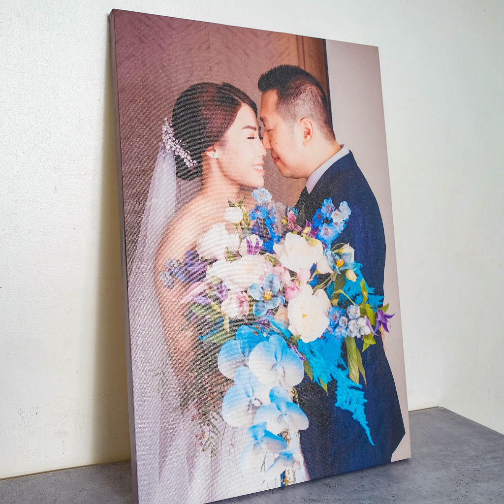 40X60CM - CANVAS PHOTO PRINTING / SUPERGLOSS / ACRYLIC / MINIMALIST FRAME