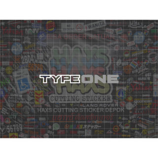 สติกเกอร์ตัด JDM Type One ขนาด 20 ซม. สําหรับรถยนต์ V2