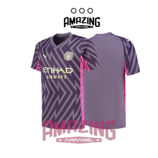 เสื้อกีฬาแขนสั้น ลายทีมฟุตบอล GK FREE NAMESET Jersey MAN CITY