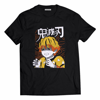 Zenitsu AKATSUMA DEMON SLAYER 0044 | ชุดเสื้อผ้า ลายการ์ตูนอนิเมะ | เสื้อยืด ลายการ์ตูนอนิเมะ | เสื้อยืด ลายการ์ตูนอนิเมะ | เสื้อยืด ผ้าฝ้าย ขนาดใหญ่ สไตล์สตรีท สําหรับผู้ชาย และผู้หญิง