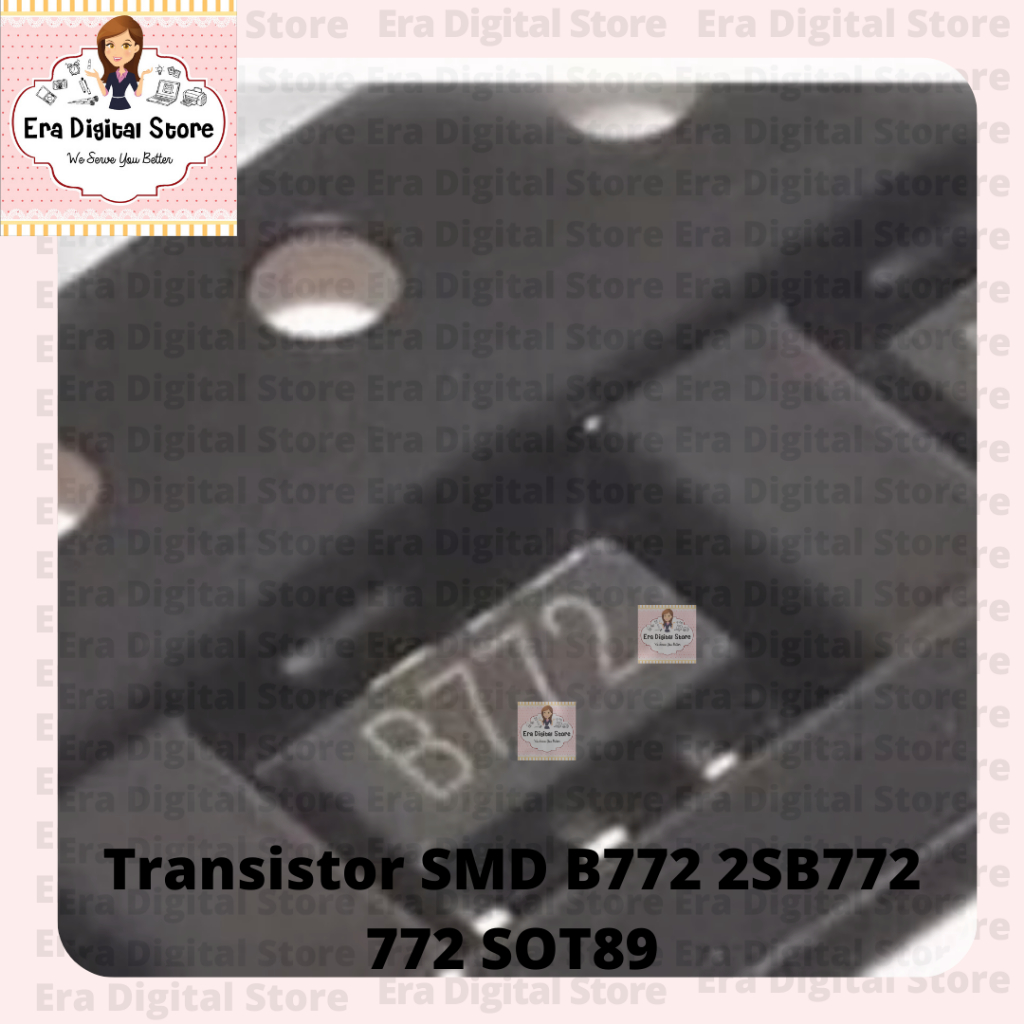 ทรานซิสเตอร์ SMD B772 2SB772 772 SOT89