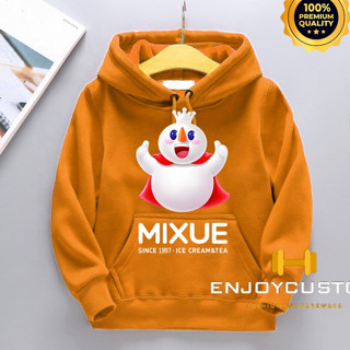 เสื้อกันหนาวมีฮู้ด MIXUE สําหรับเด็ก