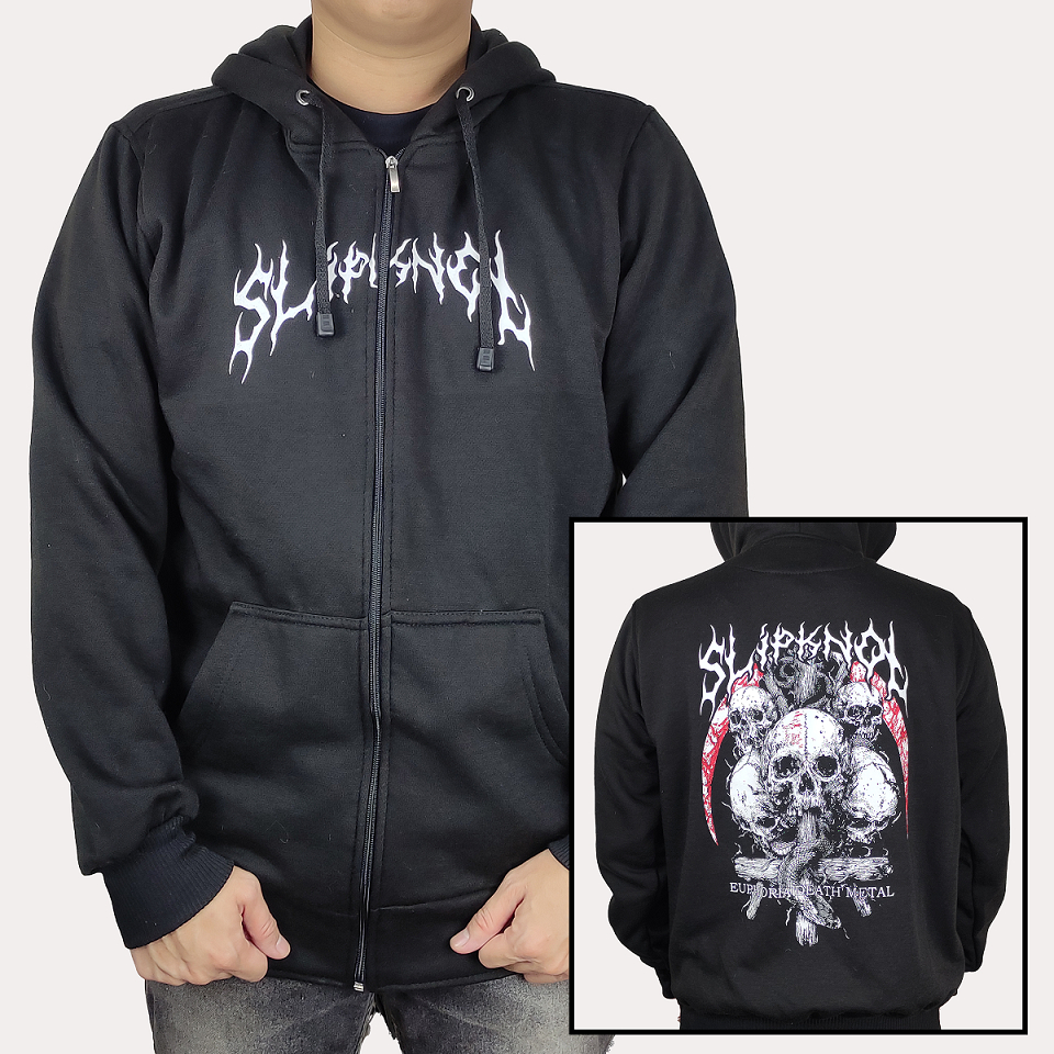 SLIPKNOT JACKET 02 SIZE ML XL XXL - DEADSQUAD METAL MUSIC JACKET - DEADSQUAD MUSIC HOODIE JACKET - เ