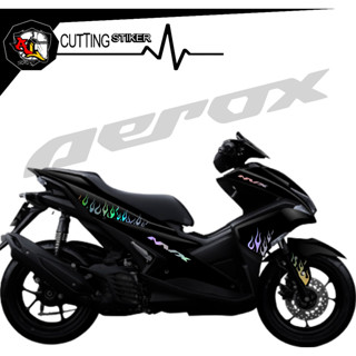 สติกเกอร์ ลาย AEROX Fire STRIPING SCA.286 สําหรับติดตกแต่งรถจักรยานยนต์ NVX STRIPING NVX