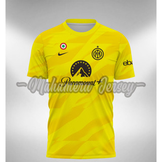 เสื้อกีฬาแขนสั้น ลายทีมผู้รักษาประตู Jersey Inter GK 2023 2024