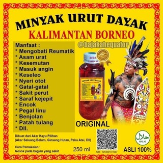 Minyak Urut Dayak Asli Kalimantan
