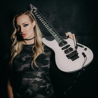 สติกเกอร์โลโก้ Beaten Path Inlay Nita Strauss Fretboard Ibanez S Jiva 10x2 สําหรับกีตาร์ไฟฟ้า