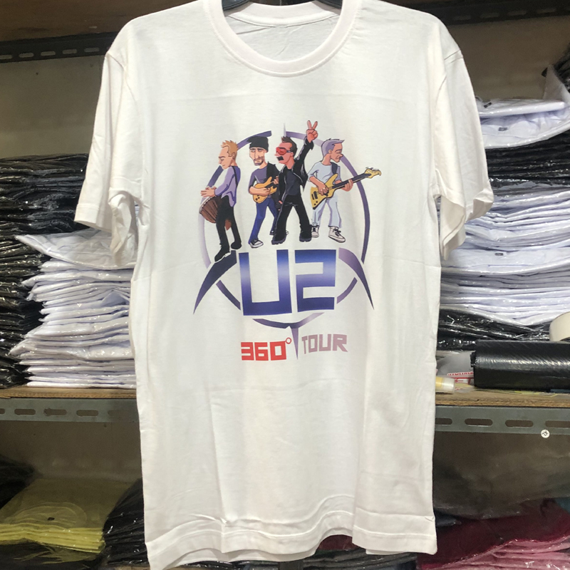 เสื้อยืดวง U2*******