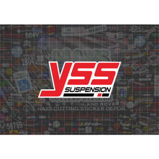 สติกเกอร์ตัด YSS v2 ขนาด 11 ซม. สําหรับรถจักรยานยนต์ รถยนต์