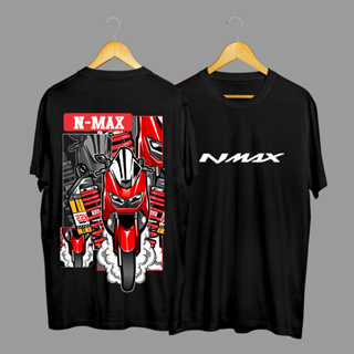 เสื้อยืดพรีเมี่ยม พิมพ์ลายรถจักรยานยนต์ Yamaha NMX Sporty Adventure Indonesia