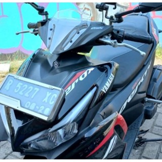 Visor Yamaha AEROX เชื่อมต่อ 2020 2021 2022 2023 ควันบุหรี่ แบบใส มาตรฐาน