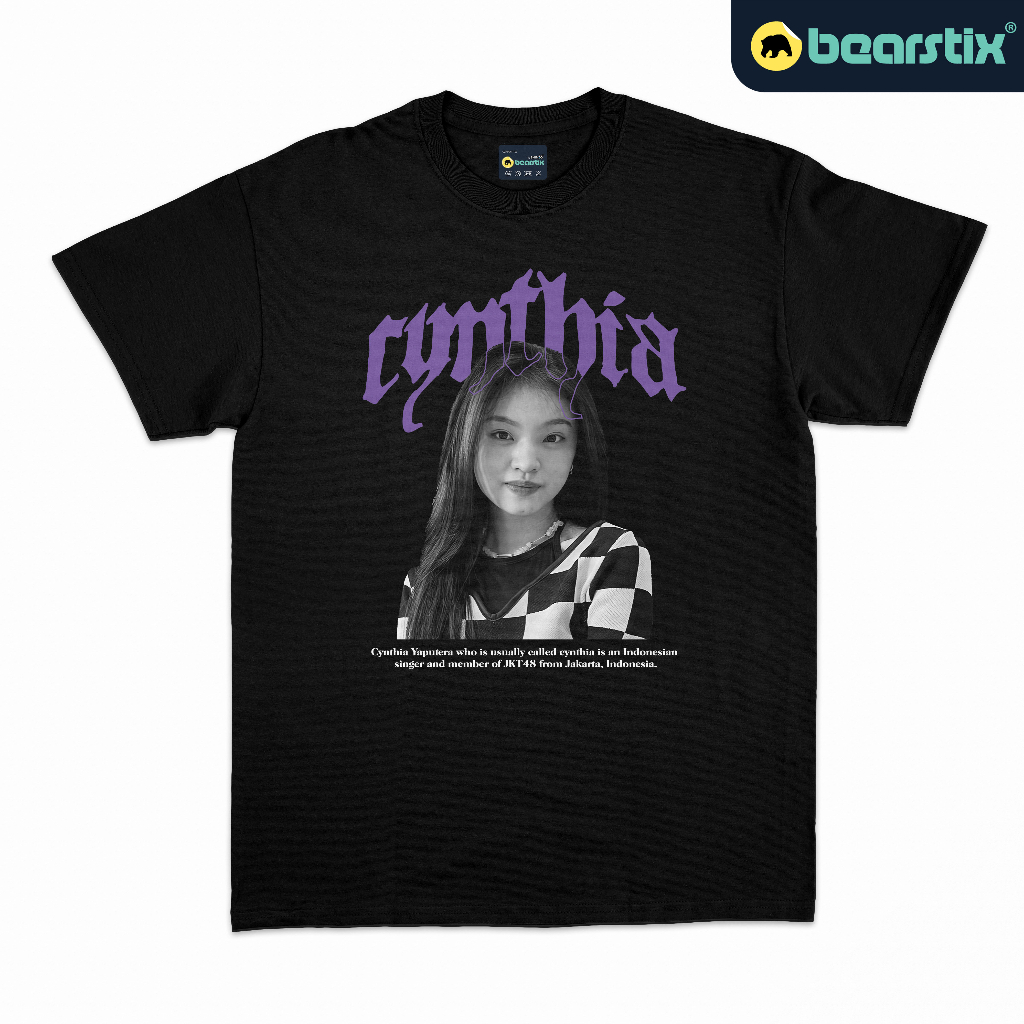 BEARSTIX - เสื้อยืด Cynthia JKT48 - เสื้อยืด Wota - เสื้อ Cynthia Yaputera
