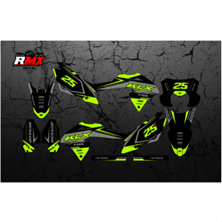 STABILO สติกเกอร์รูปลอก KLX BF FULLBODY (046) KLX 150 BF G L SE EXTREME ใหม่ 2016 2017 2018 2019 2020 2021 2022 สีดํา แดง เหลือง เขียว น้ําเงินเข้ม แสง ทอง ชมพู ส้ม เทาปากกาเน้นข้อความ สีขาว TOSCA IJO
