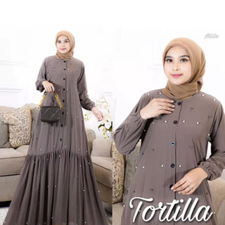 Gamis TERBARU TORTILA DRESS JP Material BAYDOLL SIZE M L XL XXL FRIENDLY GAMIS ชุดเดรสสั้น สีกรมท่า สไตล์เกาหลี สําหรับผู้หญิง