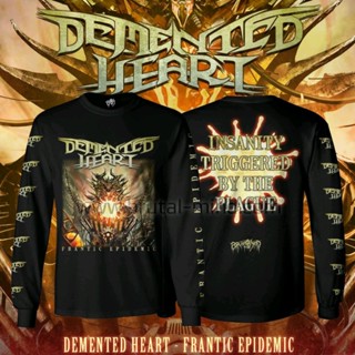 เสื้อแขนยาว DEMENTED HEART - Frantic Epidemic
