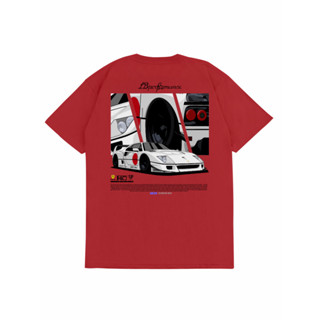 เสื้อยืด ลาย Sakazuki FERRARI F40 LBWK LIBERTY WALK สําหรับยานยนต์